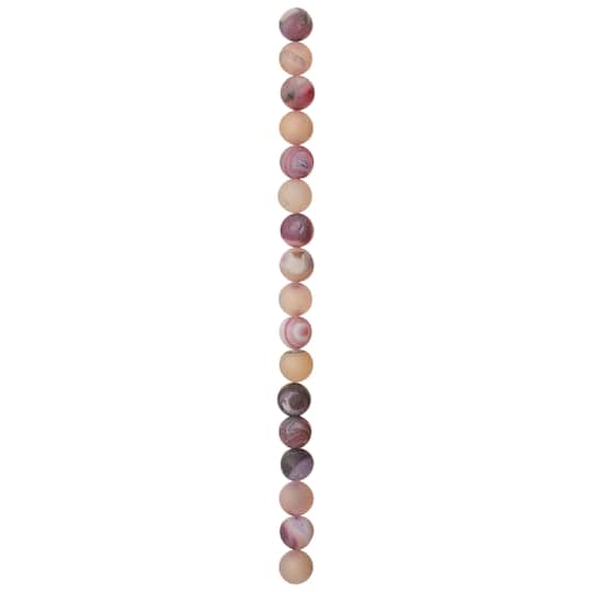 12 Pack: Purple Agate Round Beads, 10mm by Bead Landing™